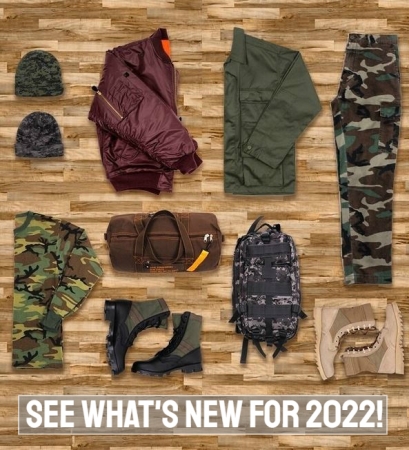 New for 2022 - ArmyNavyShop.com - Army Navy Store